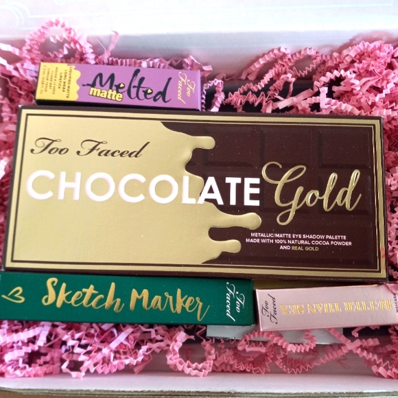 NEW TOO FACED BEAUTY MYSTERY BOX RESALE RESELLER MAKEUP 5 PIECE LOT BUND… - Picture 2 of 8